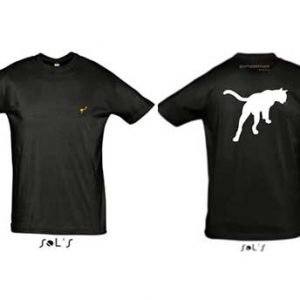 Men's black T-shirt