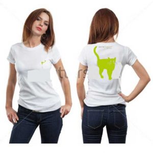 Women's white T-shirt