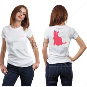 Women's white T-shirt