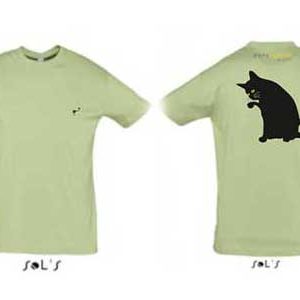 Men lime T-shirt