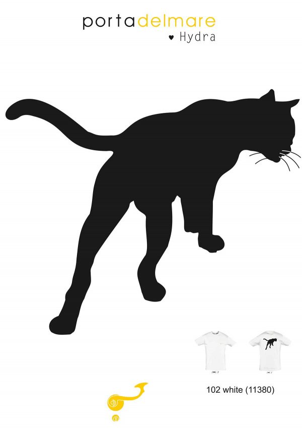 Men's white T-shirt