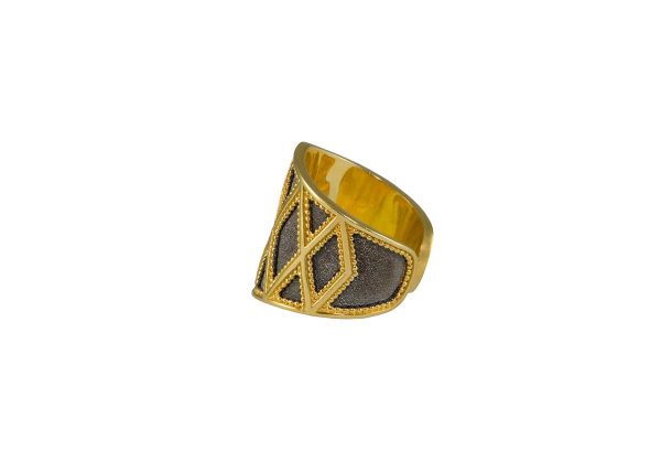 Silver handmade ring 2077